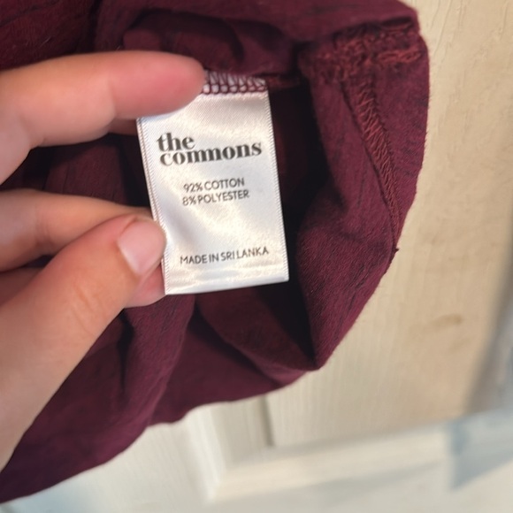 maroon hooded longsleeve shirt size xl - Picture 3 of 7